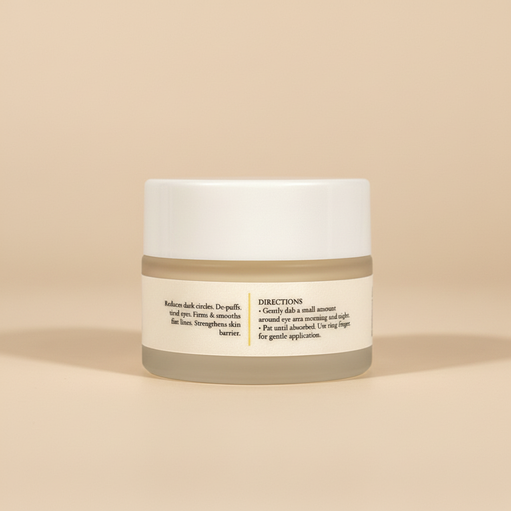 Luzlit Up Dark Circle Eye Cream - Probiotic Treatment for Puffiness and Brightening (0.5oz)