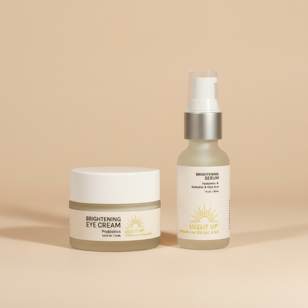 Luzlit Up Brightening Duo - Complete System for Radiant, Even-Toned Skin