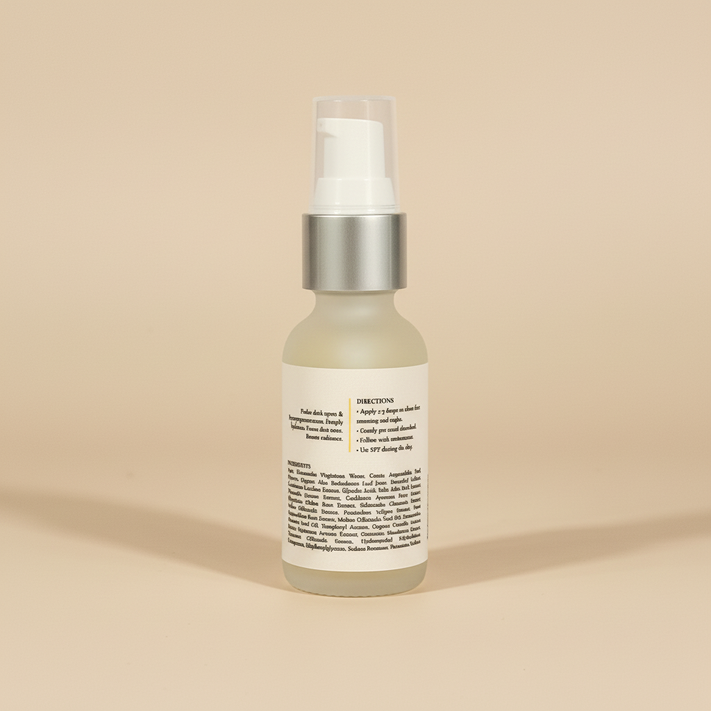 Luzlit Up Brightening Serum - Hyaluronic & Kojic Acid for Dark Spots & Hyperpigmentation (1oz)